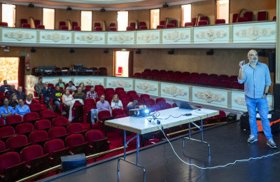 O Teatro Principal da Deputación realiza un simulacro de emerxencia continuando co plan de seguridade nos edificios provinciais